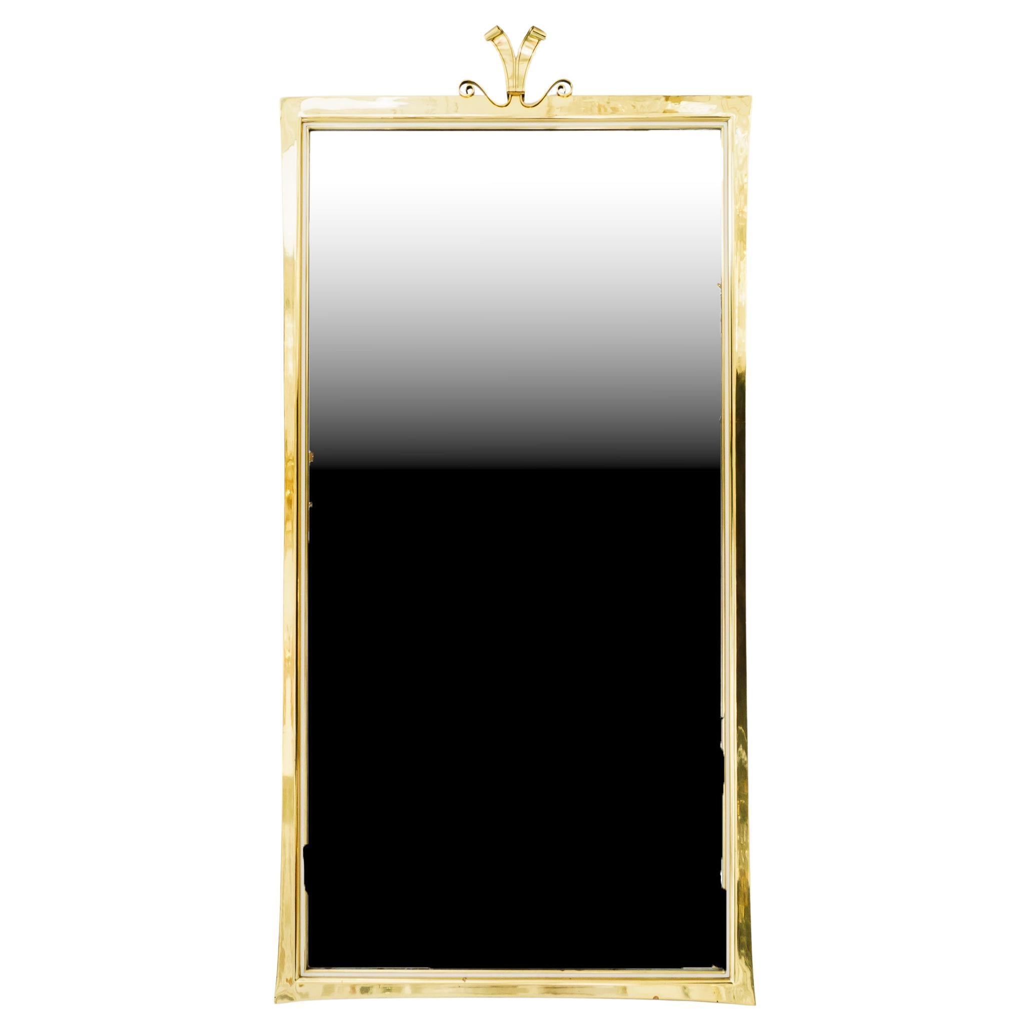 Big Wall mirror by Vereinigte Werkstätten München, Germany 1950s