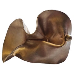 Alina Alamorean Große Seerose Skulpturale Contemporary Statement Ring Rose Bronze