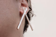 Big X Earrings