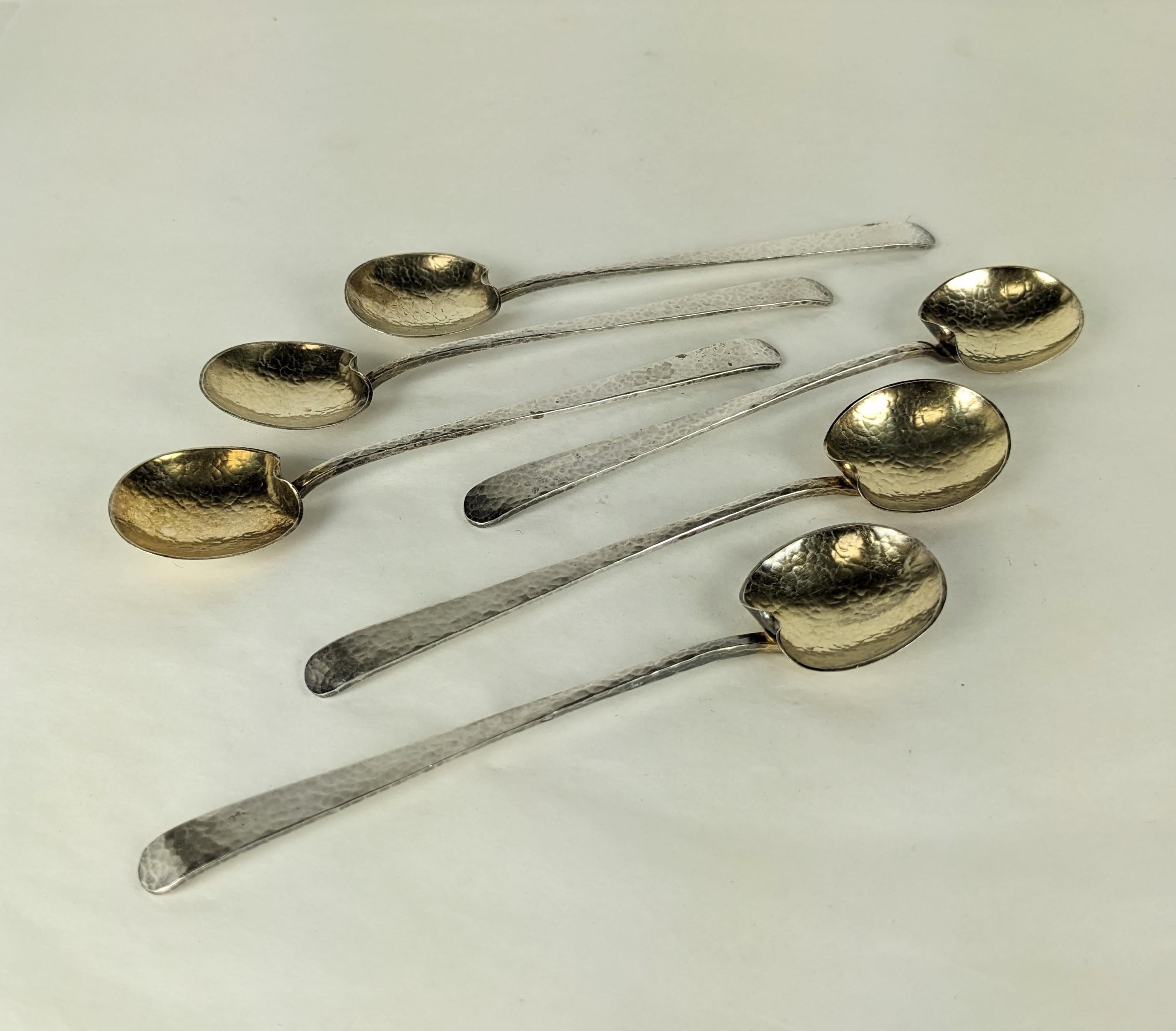 Américain Bigelow, Kennard and Co Cuillères en argent sterling Arts and Crafts en vente