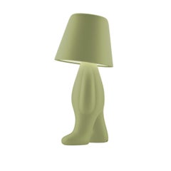 Bigger Brother Lamp in Green Khaki Polyethylene by Stefano Giovannoni