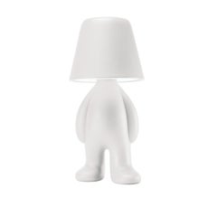 Bigger Brother Lamp in White Polyethylene by Stefano Giovannoni