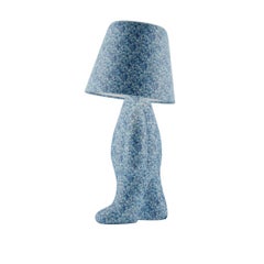 Lámpara Bigger Brother Mix de polietileno azul de Stefano Giovannoni