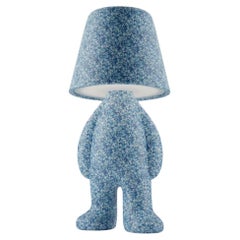 Bigger Brother Lamp Mix in Blue Polyethylene by Stefano Giovannoni