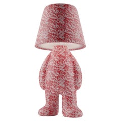 Bigger Brother Lampe Mix aus rotem Polyethylene von Stefano Giovannoni