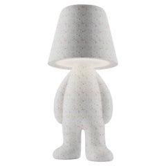 Bigger Brother Lamp Mix in White Polyethylene by Stefano Giovannoni