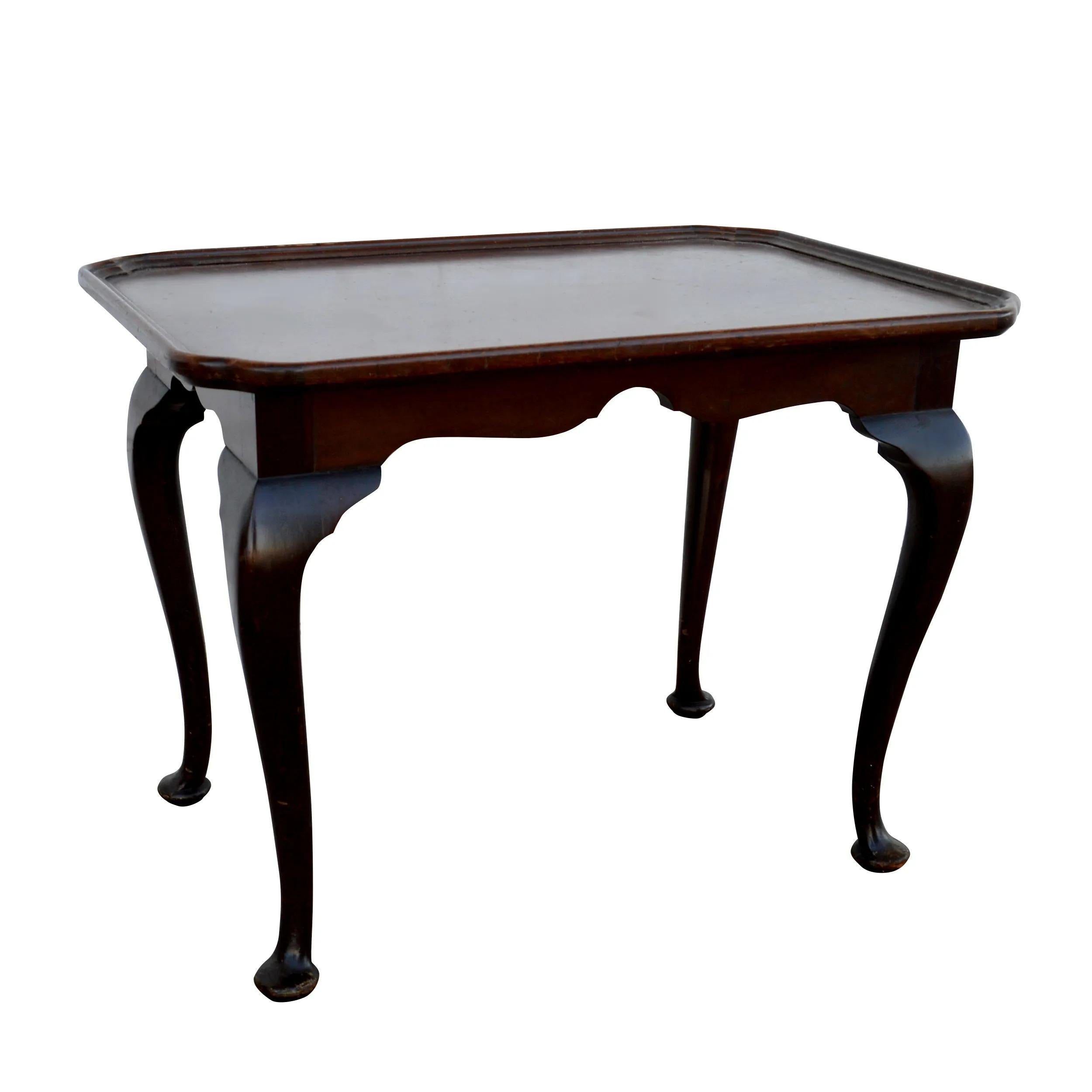 Table d'appoint en acajou Queen Anne Biggs