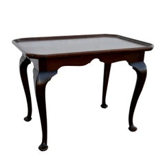 Biggs Queen Anne Mahogany End Table