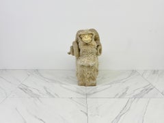 Bighorn Ram Sculpture Bench by Edna Cataldo