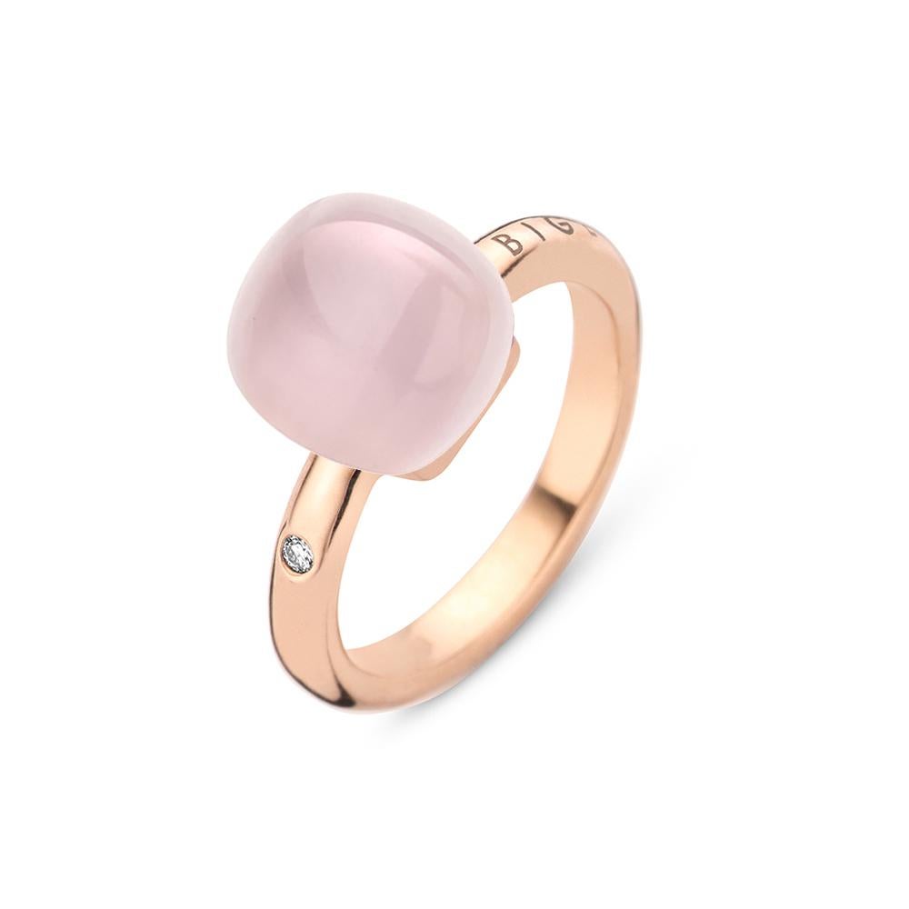 For Sale:  Set of 3 rings in 18kt Rose Gold and Natural Gemstones 4