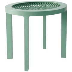 Bigoli Small Table in Green by Ilaria Innocenti & Giorgio Laboratore for Portego