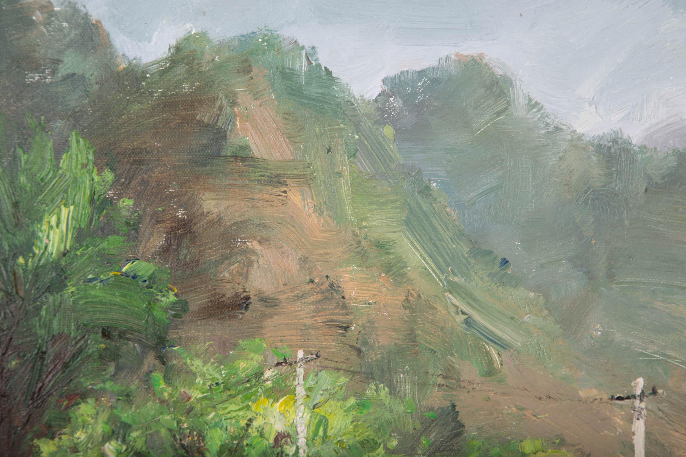 Bihua Gong Impressionist Original Oil On Canvas 