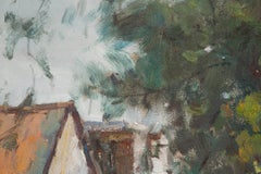 Bihua Gong Impressissim Original Oil On Canvas "Landscape of Luozhuang"