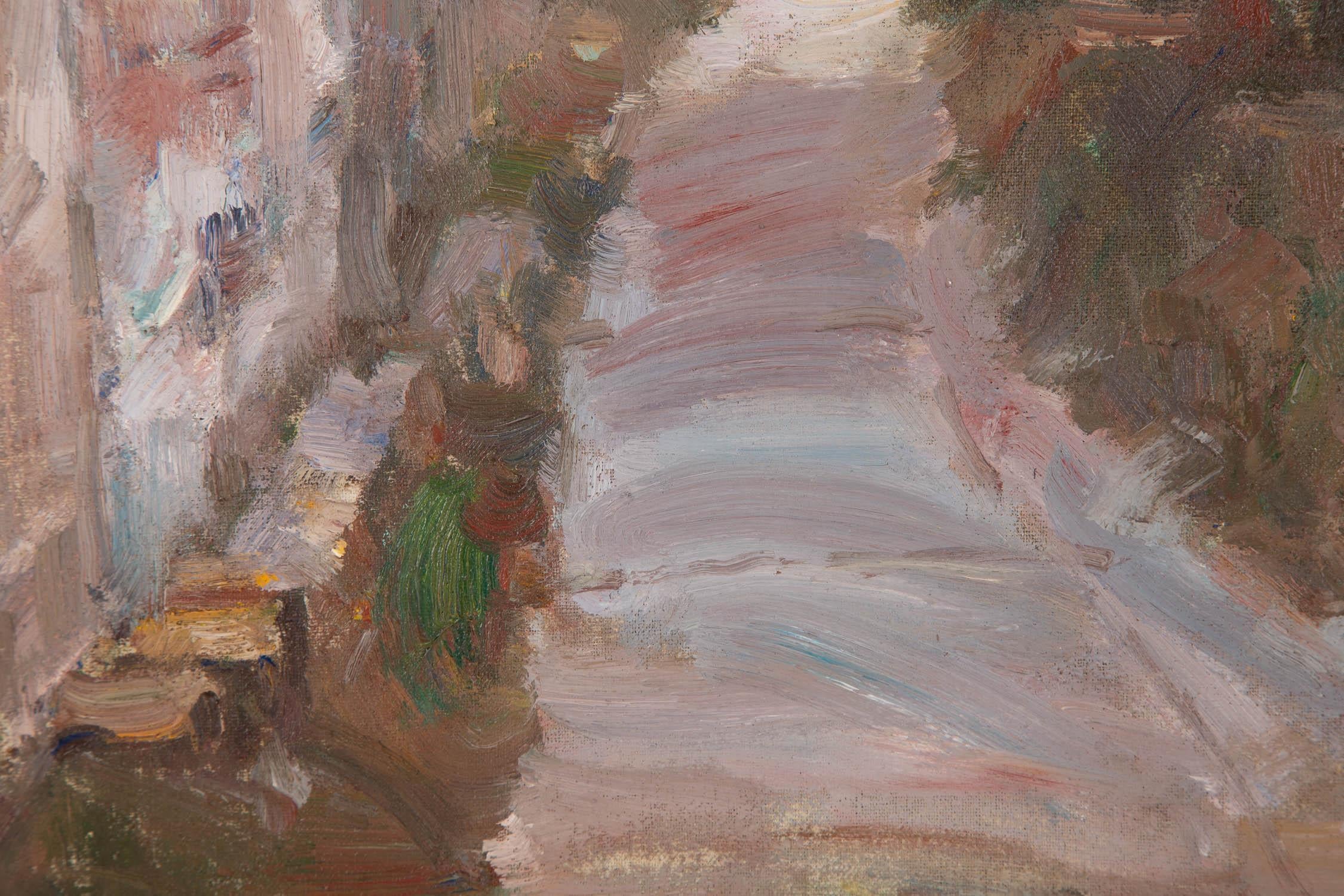Bihua Gong Impresionissim Óleo original sobre lienzo 