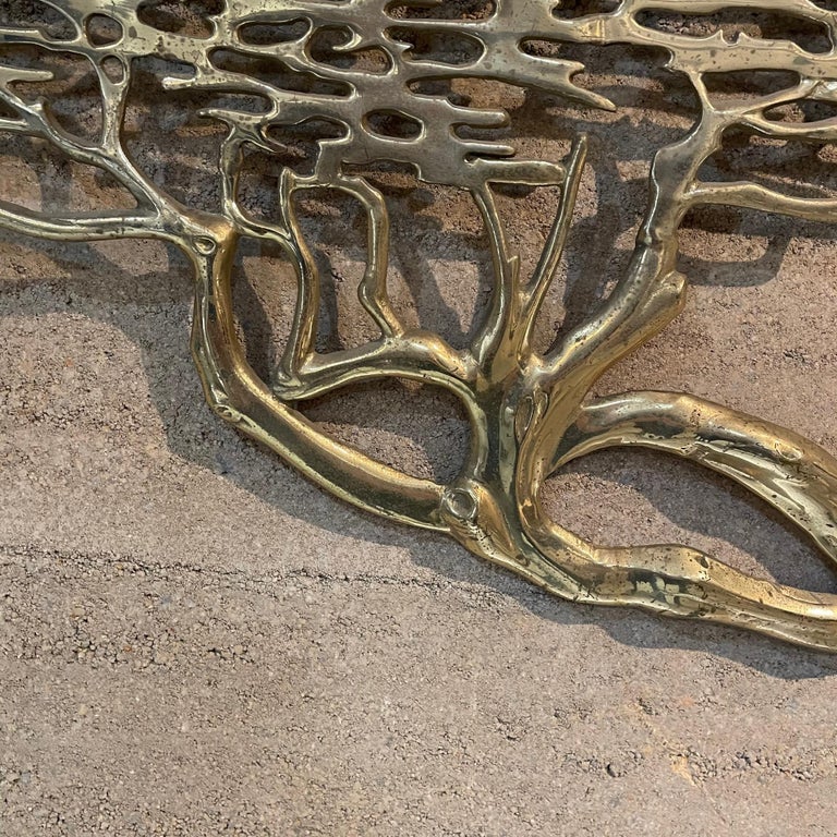 1980 Bronze Art Bonsai Tree Wall Sculpture + California Sun by Artist