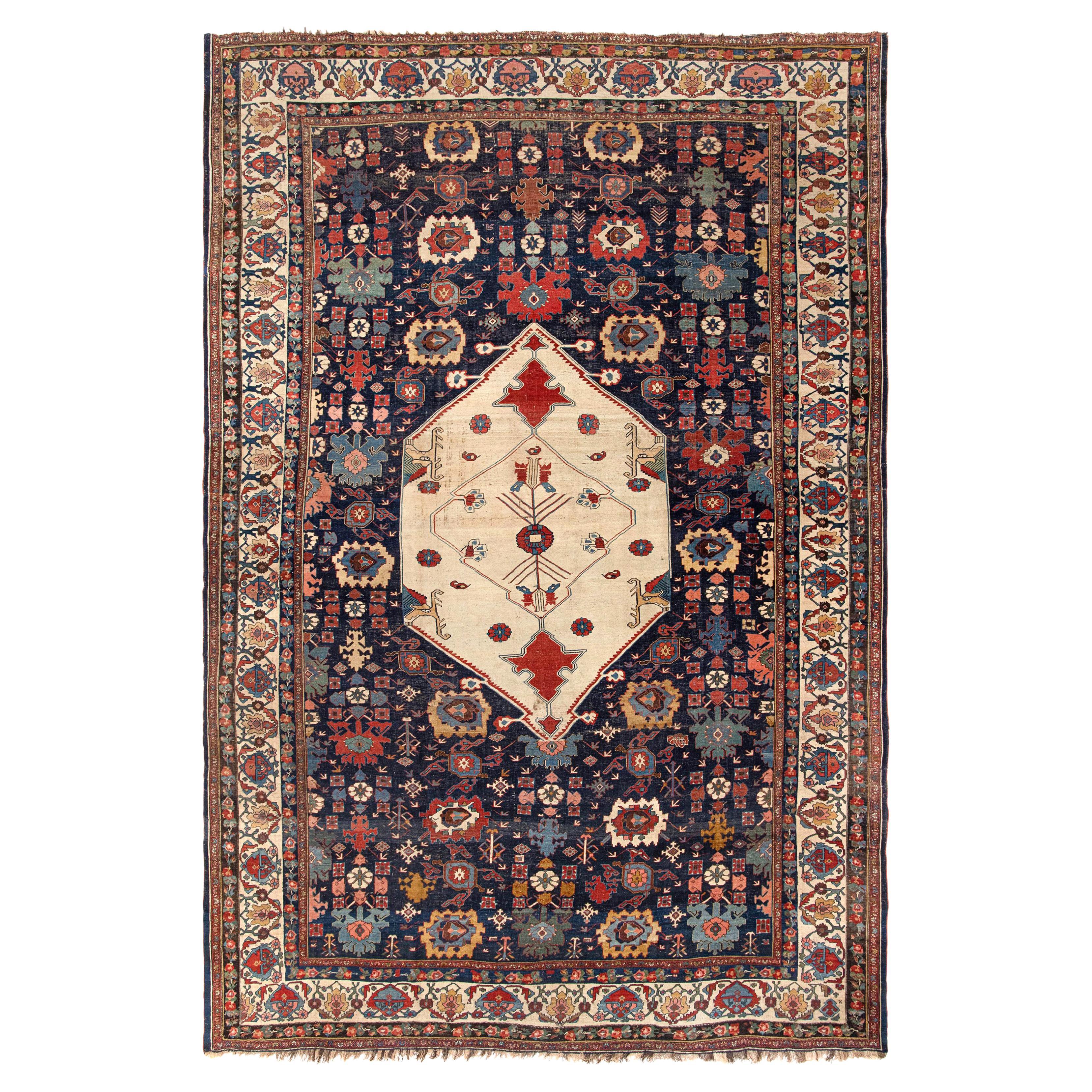 Bijar Antique Rug, c. 1880s