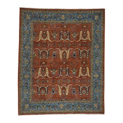 Bijar Garus Design Peshawar Hand Knotted Pure Wool Rug