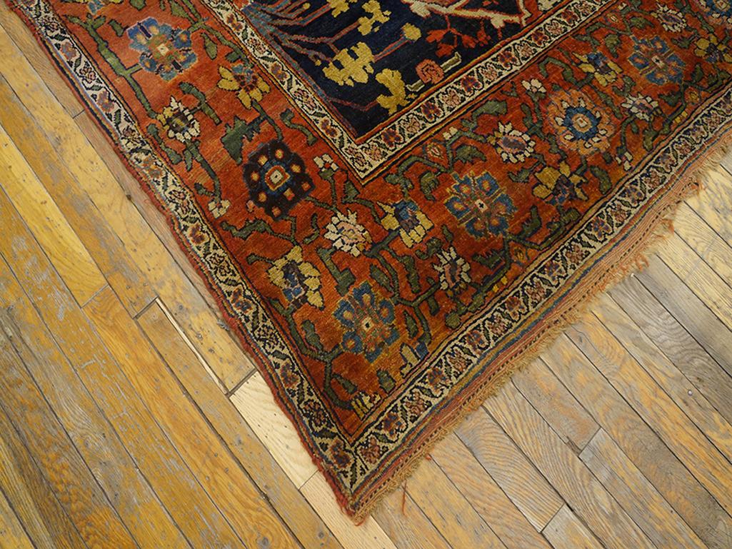 Late 19th Century 1870s Persian Garrus Bijar Carpet ( 8'10