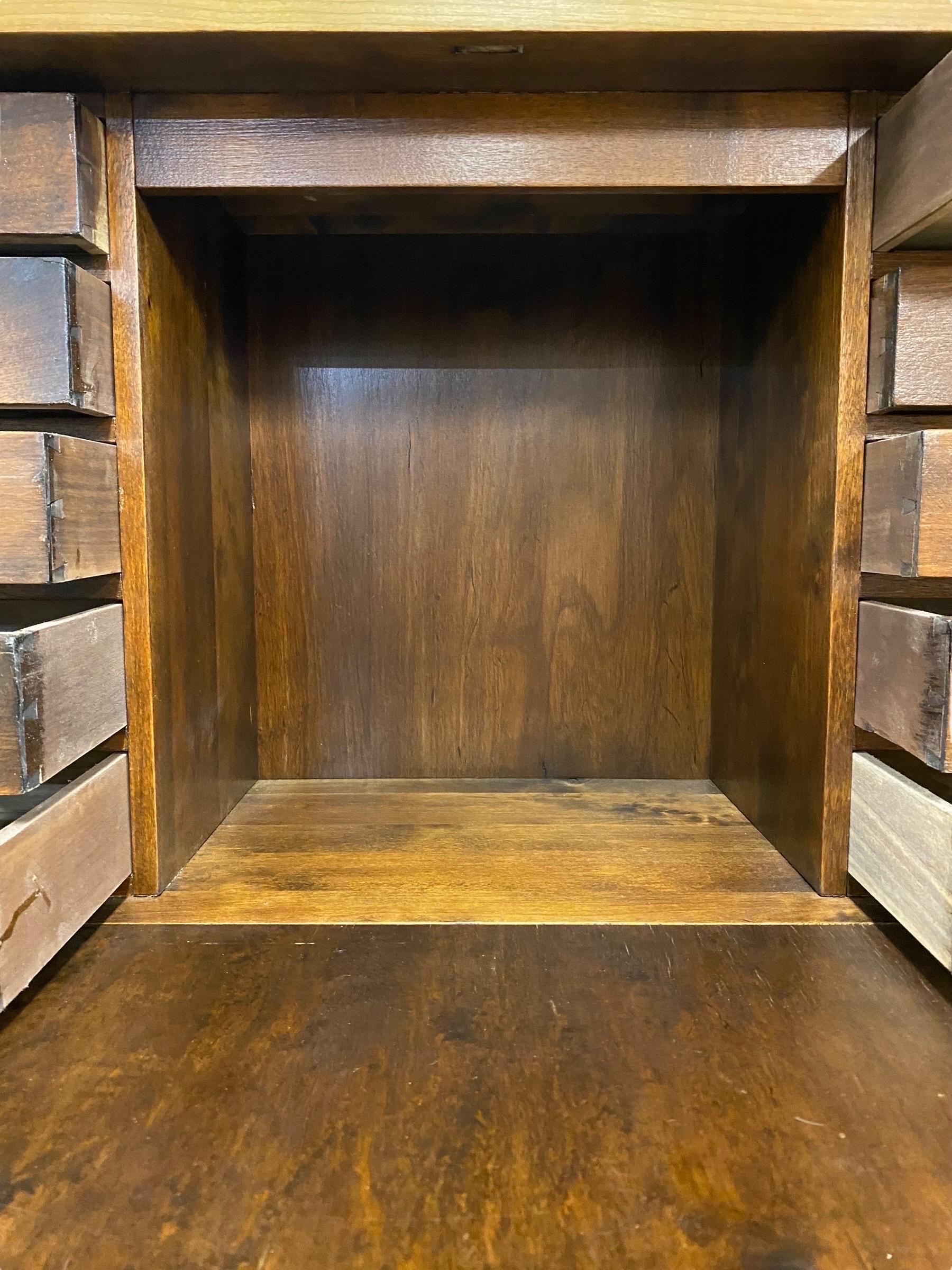 Bijou Functionalist Finnish Design Folding Secretaire, Flame Birch, 1940s For Sale 1