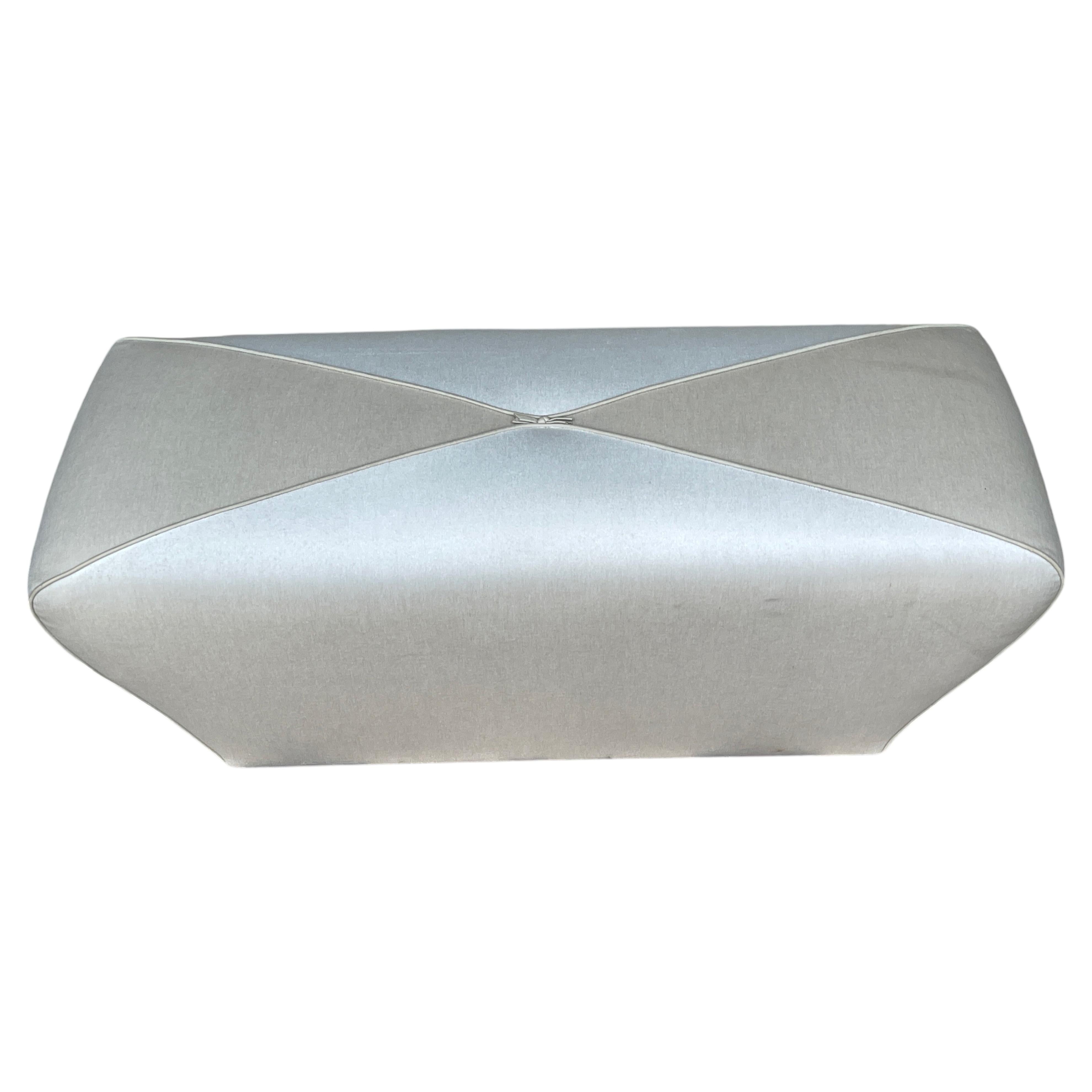 Bijou Ottoman by Sally Sirkin Lewis for J. Robert Scott For Sale