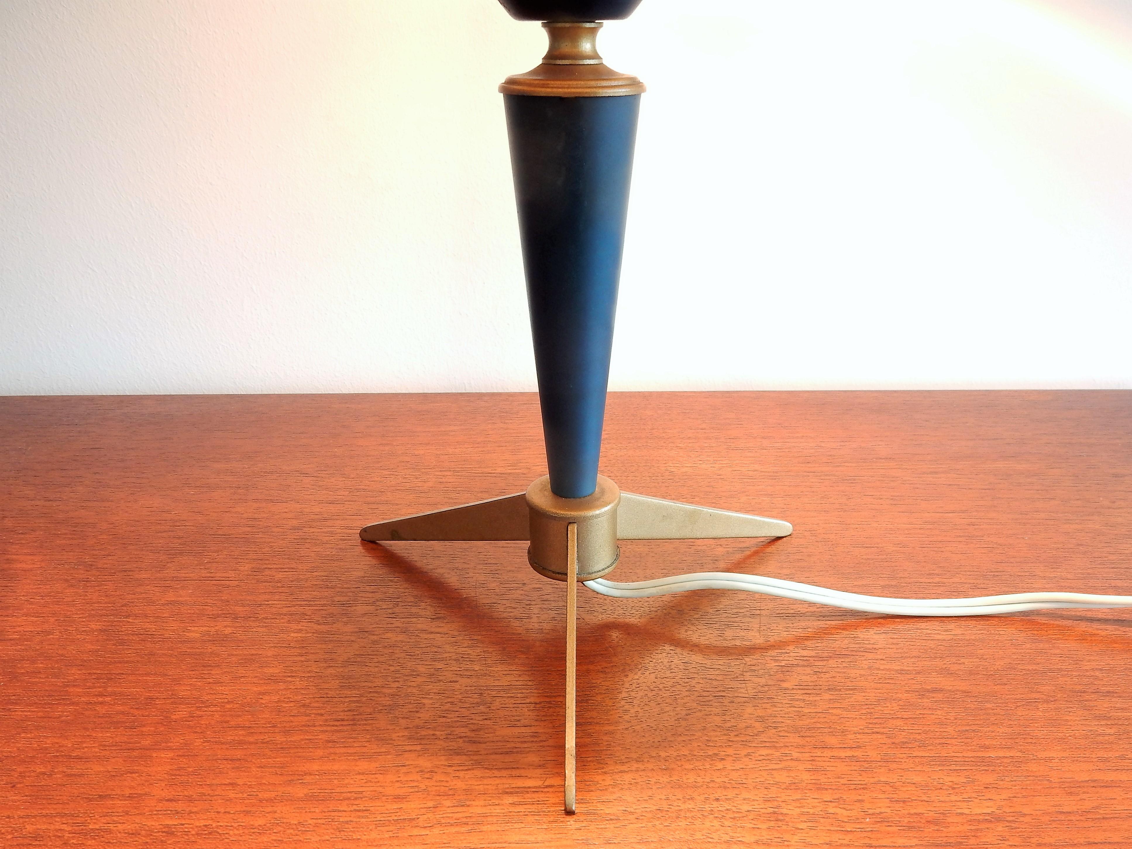 Bijou Table Lamp by Louis Kalff for Philips, the Netherlands, 1950s-1960s In Good Condition In Steenwijk, NL
