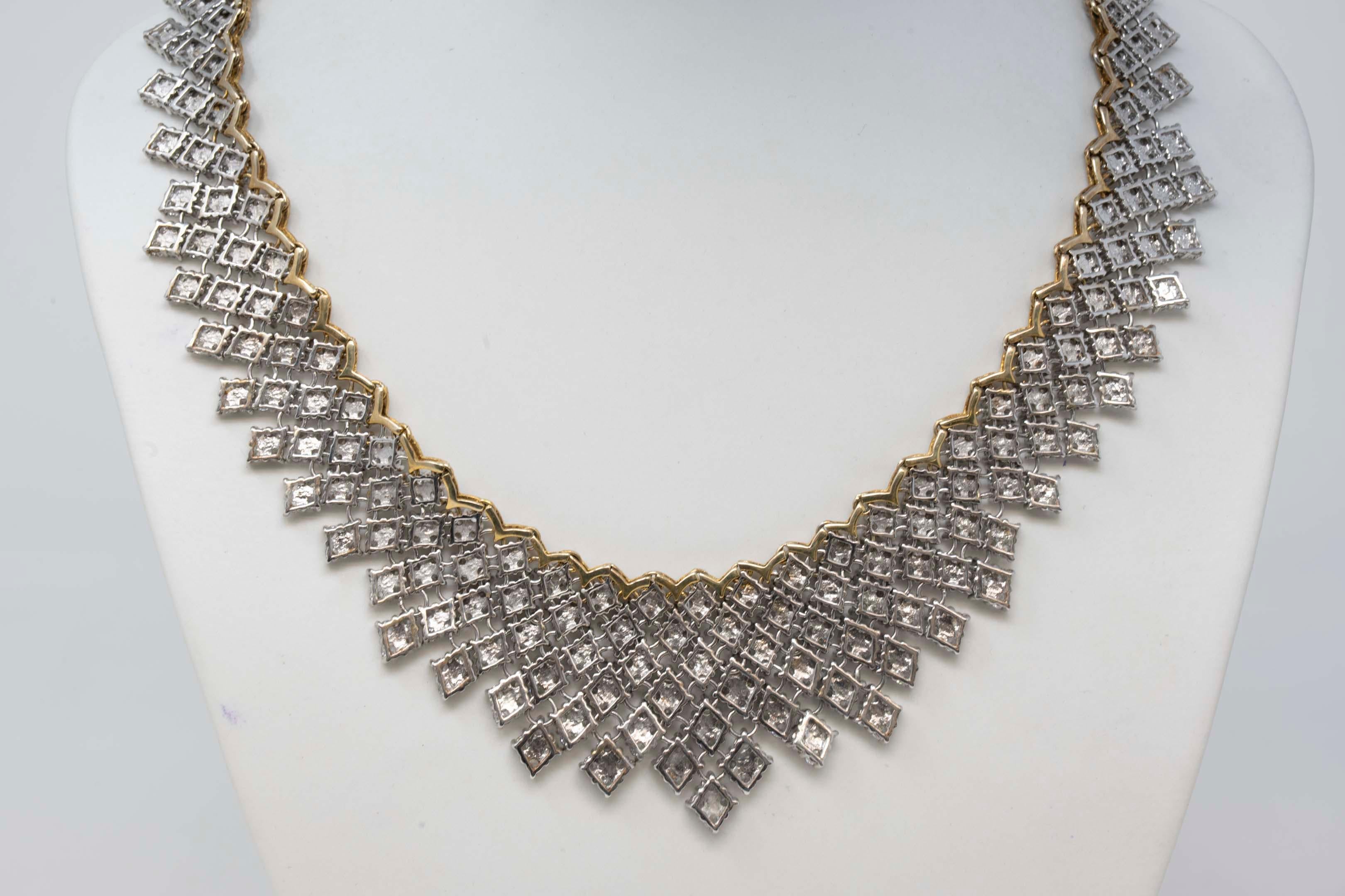 Bijoux collier à pinces Num avec zirconia cubique en vente 2