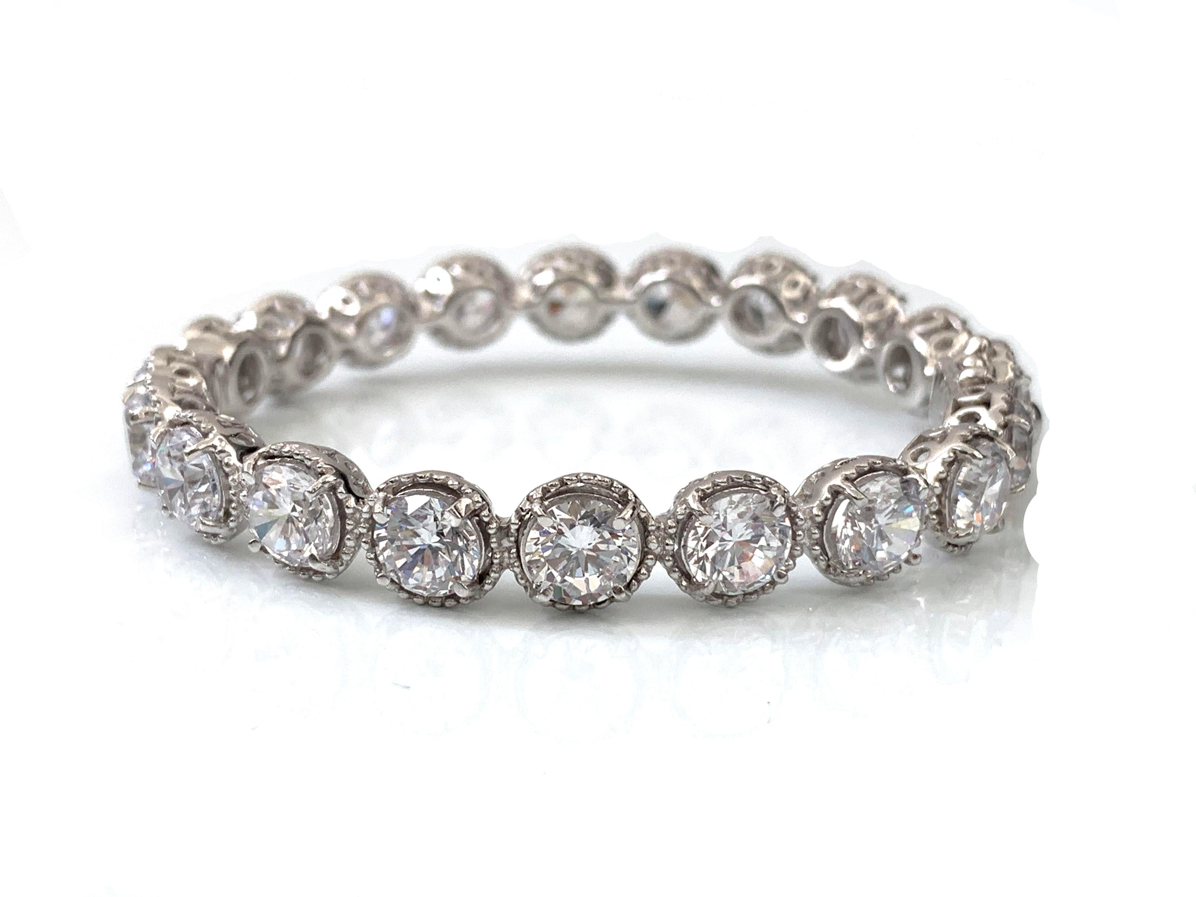 platinum plated bracelet