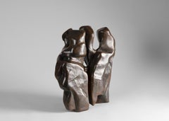 Bikote III, Bronze Sculpture by Zigor 'Kepa Akixo', Pays Basque, 1996