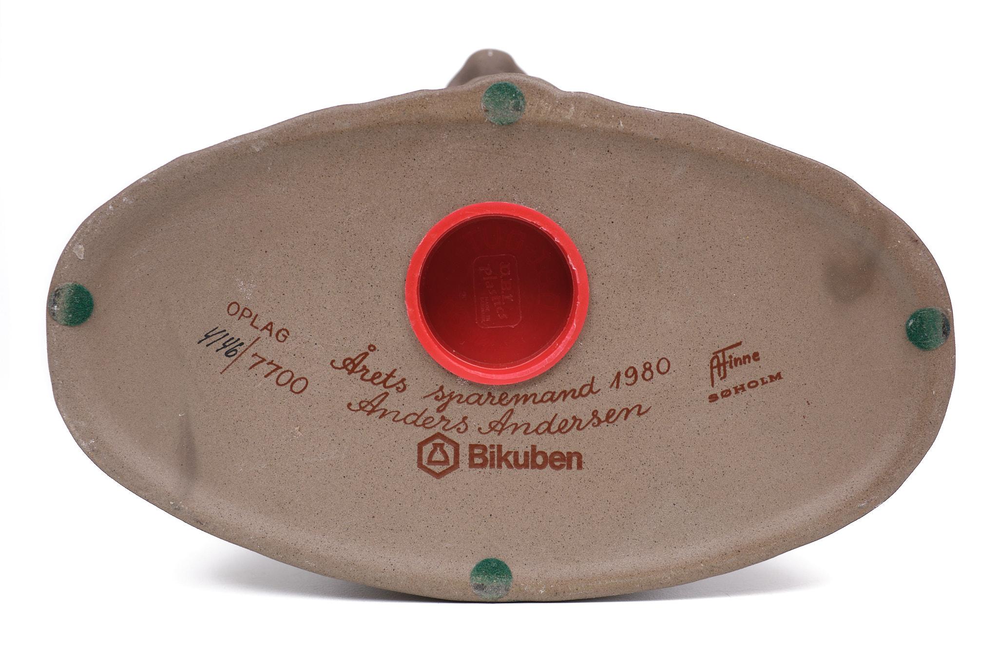 Bikuben Money Coin Bank Soholm Ceramics Danimarca Anders Anderssen in vendita 3