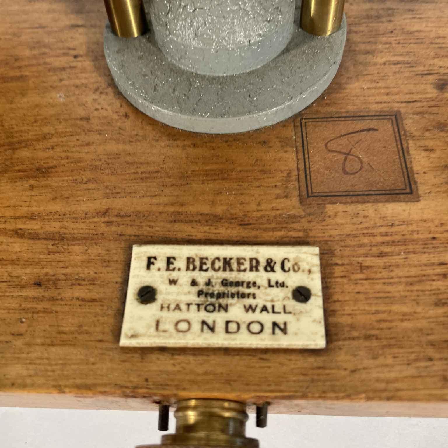 Bilan Da Farmacia Inglese F E Becker & CO Entro Teca Inizio 1900 en vente 1