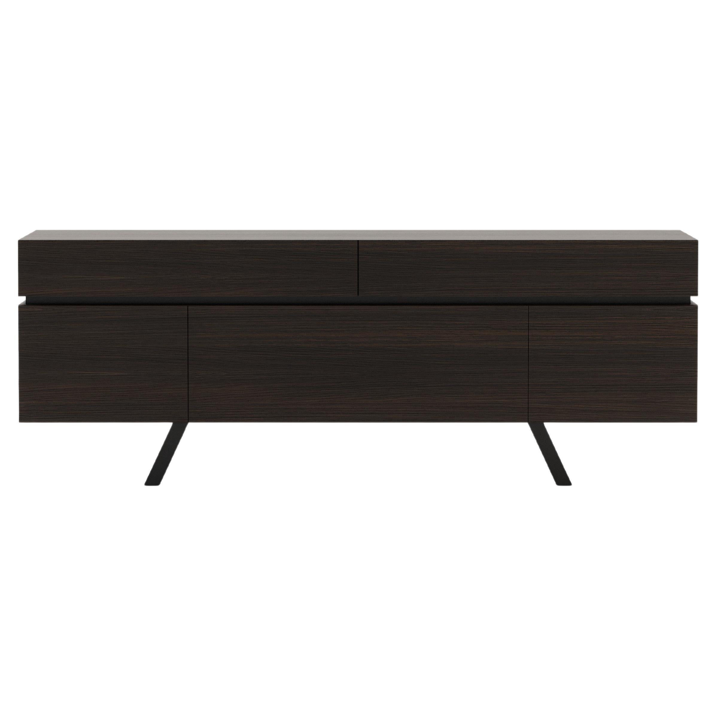 Modern Contemporary Heritage with Painted Tiles Sideboard by Boca do