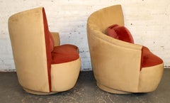"Bilbao" Swivel Chairs Designed by Vladimir Kagan