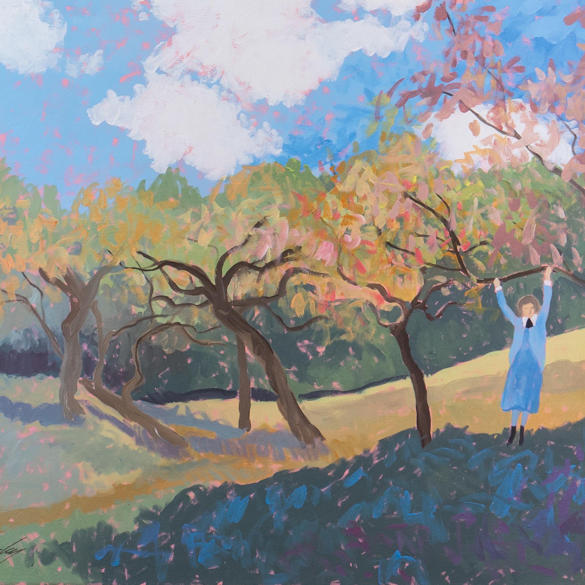 Signed lower left, 'Bagley' for Bill Bagley (American, 1944-2011) and painted circa 1985.

Bill Bagley's artistic career reflected a luminous engagement with color and form. Based for much of his life in Hawaii, he developed a distinct painterly