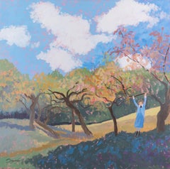 'In the Orchard', Boston, Hawaiian Artist, Orchard, Catholic School Girl