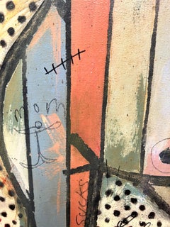 Contemporary Large Masculine Nude by Barminski