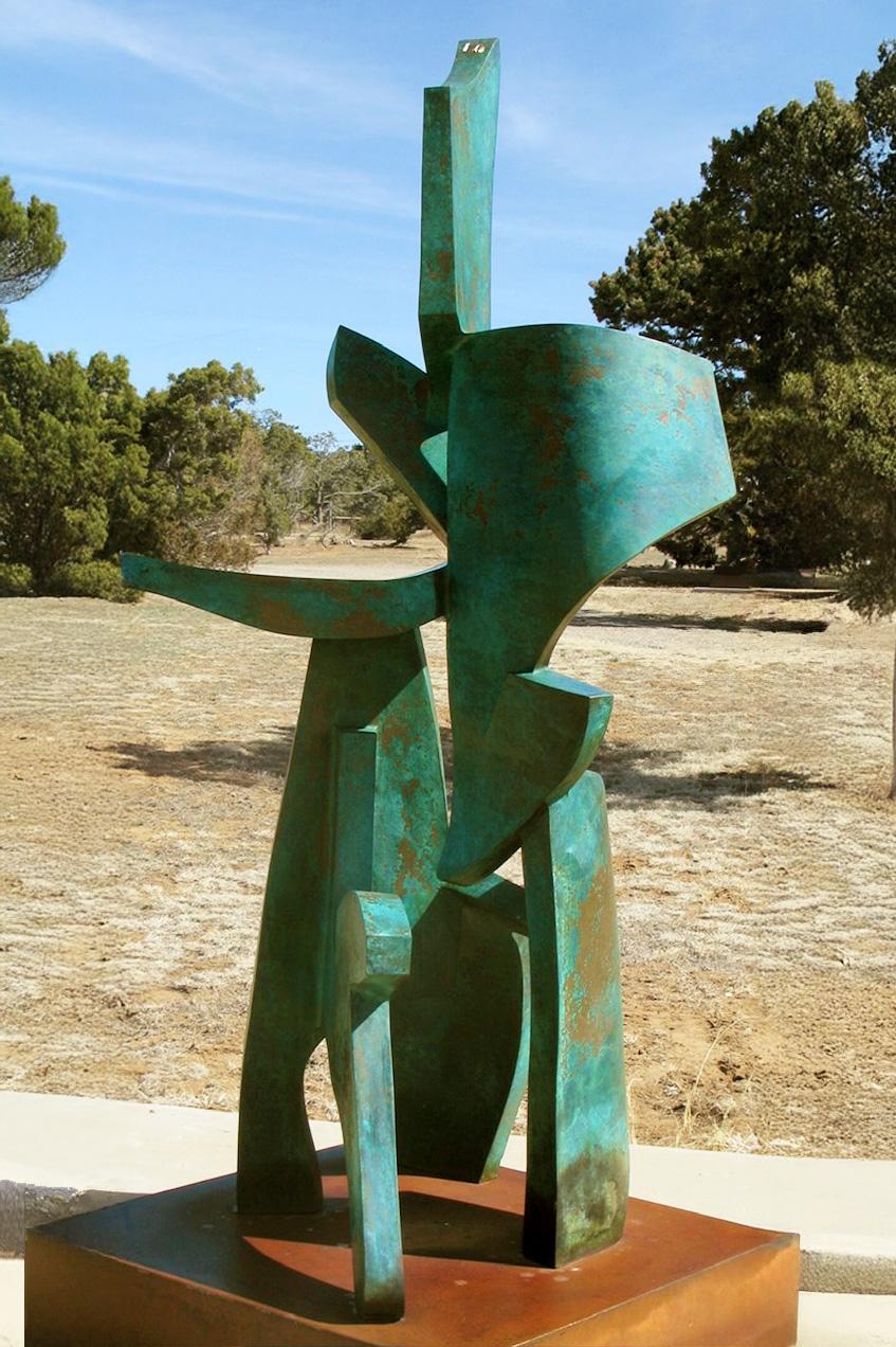 "Bill Barrett" by Bill Barrett
Abstract metal sculpture in fabricated bronze

Bill Barrett is considered a central figure in the second generation of American metal sculptors and is internationally known for his abstract sculptures in steel,