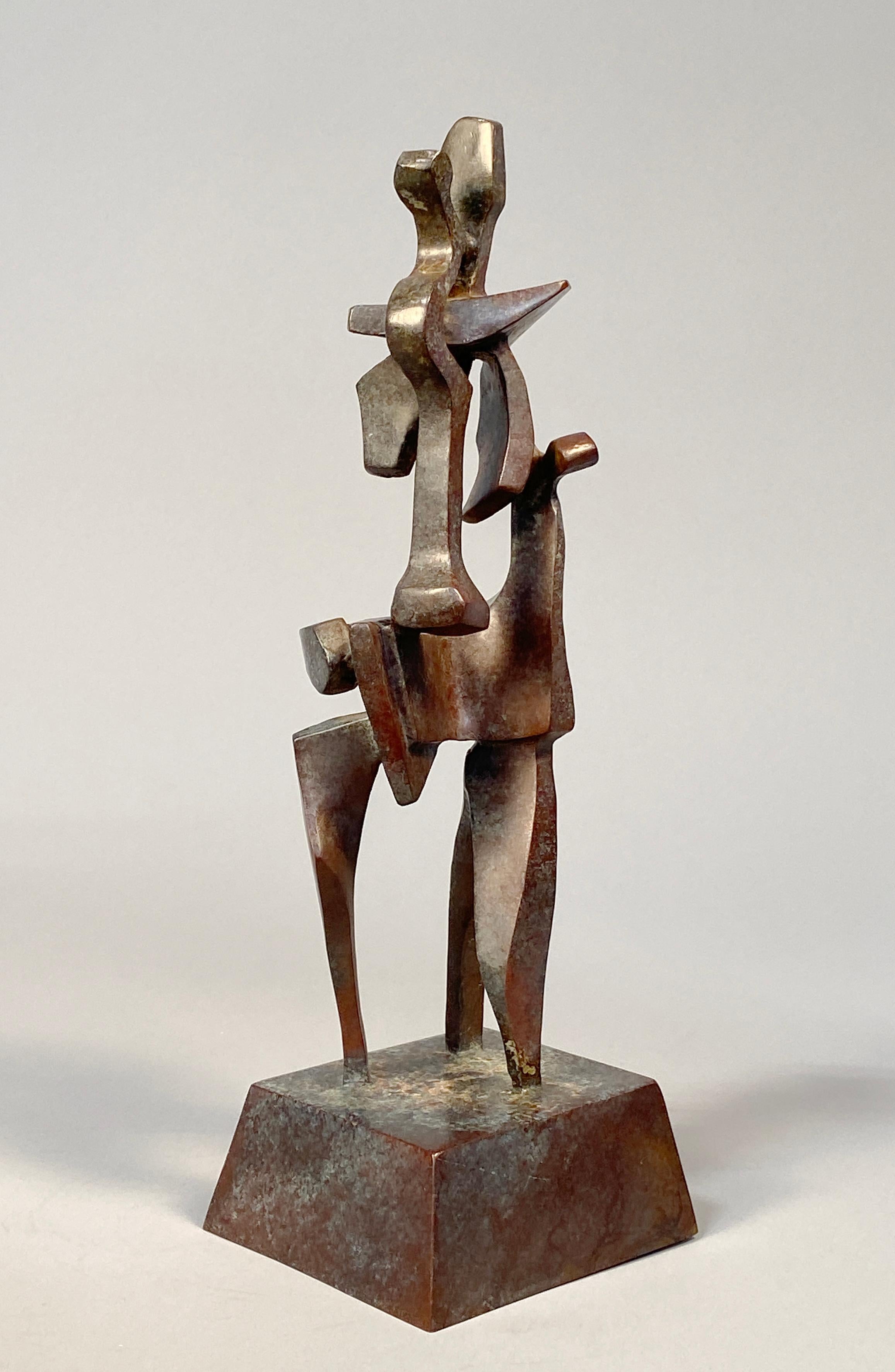 Abstract Sculpture de Bill Barrett - el Grande Model escultura de bronce