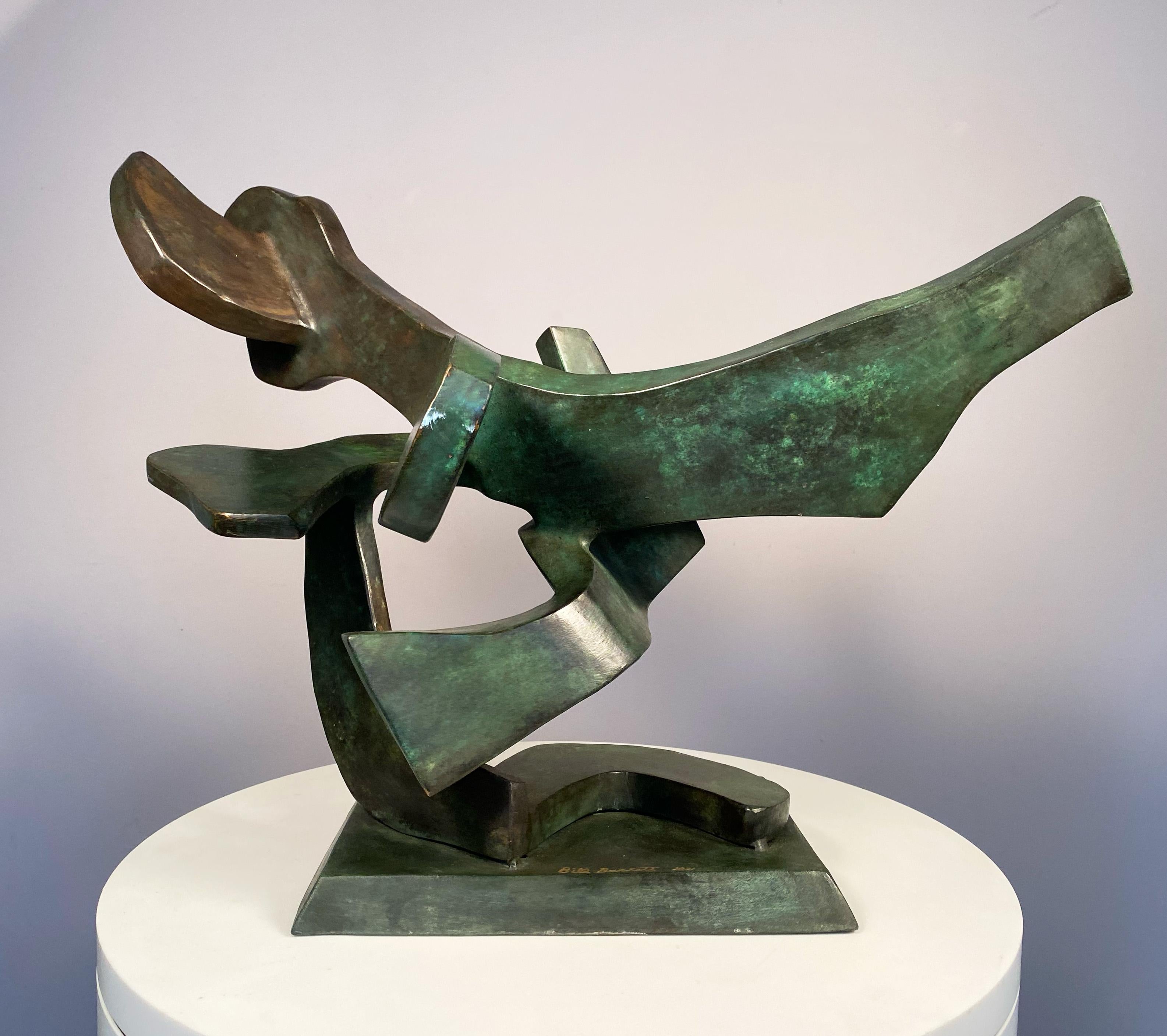 Bill Barrett Abstract Sculpture – Flug