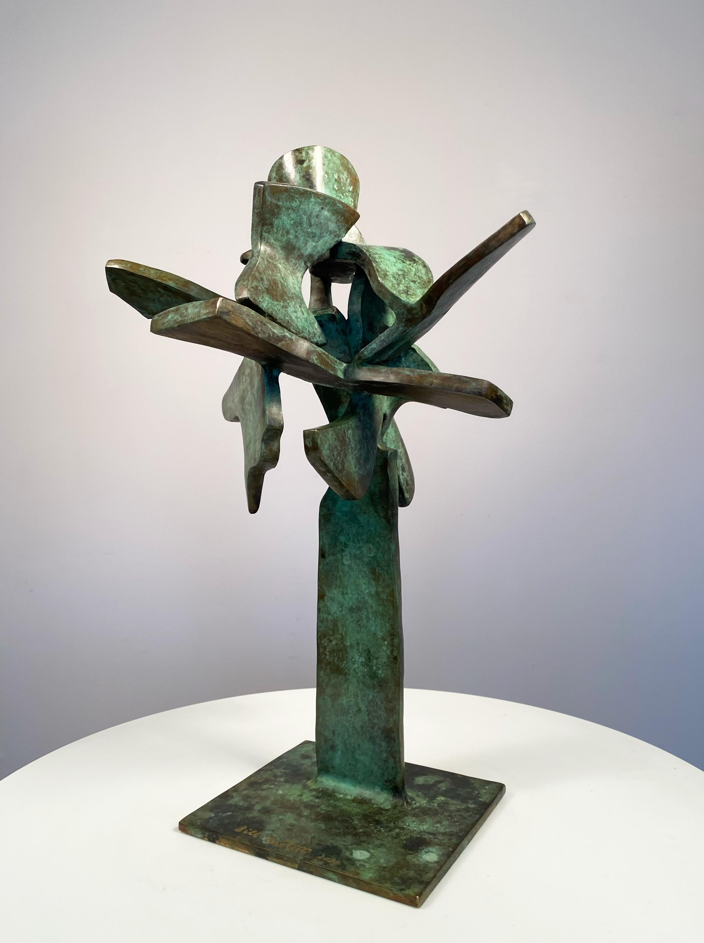 Lyra Series 10, indoor sculpture - Abstract Sculpture by Bill Barrett