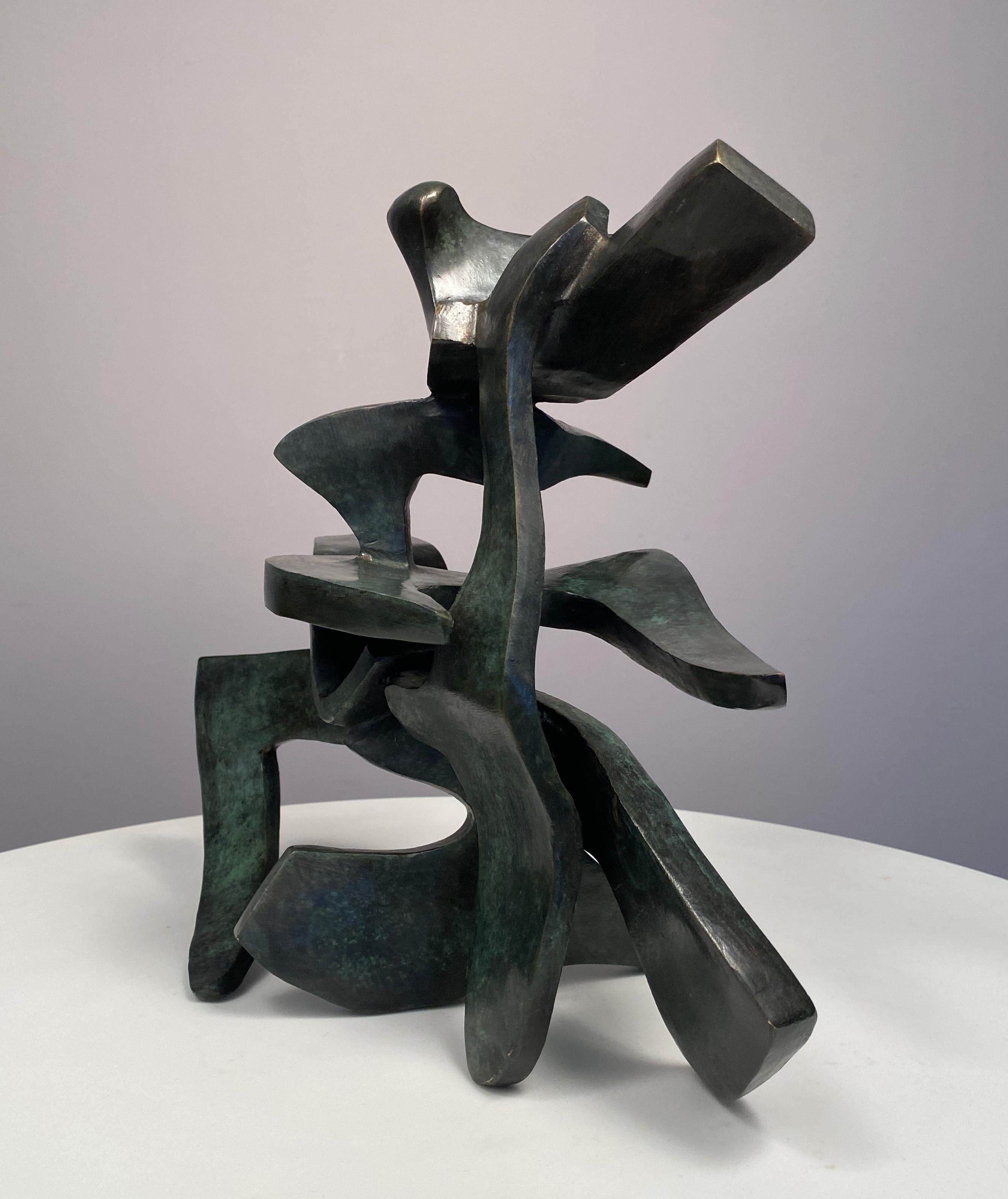 Untitled abstraction - Abstract Sculpture by Bill Barrett