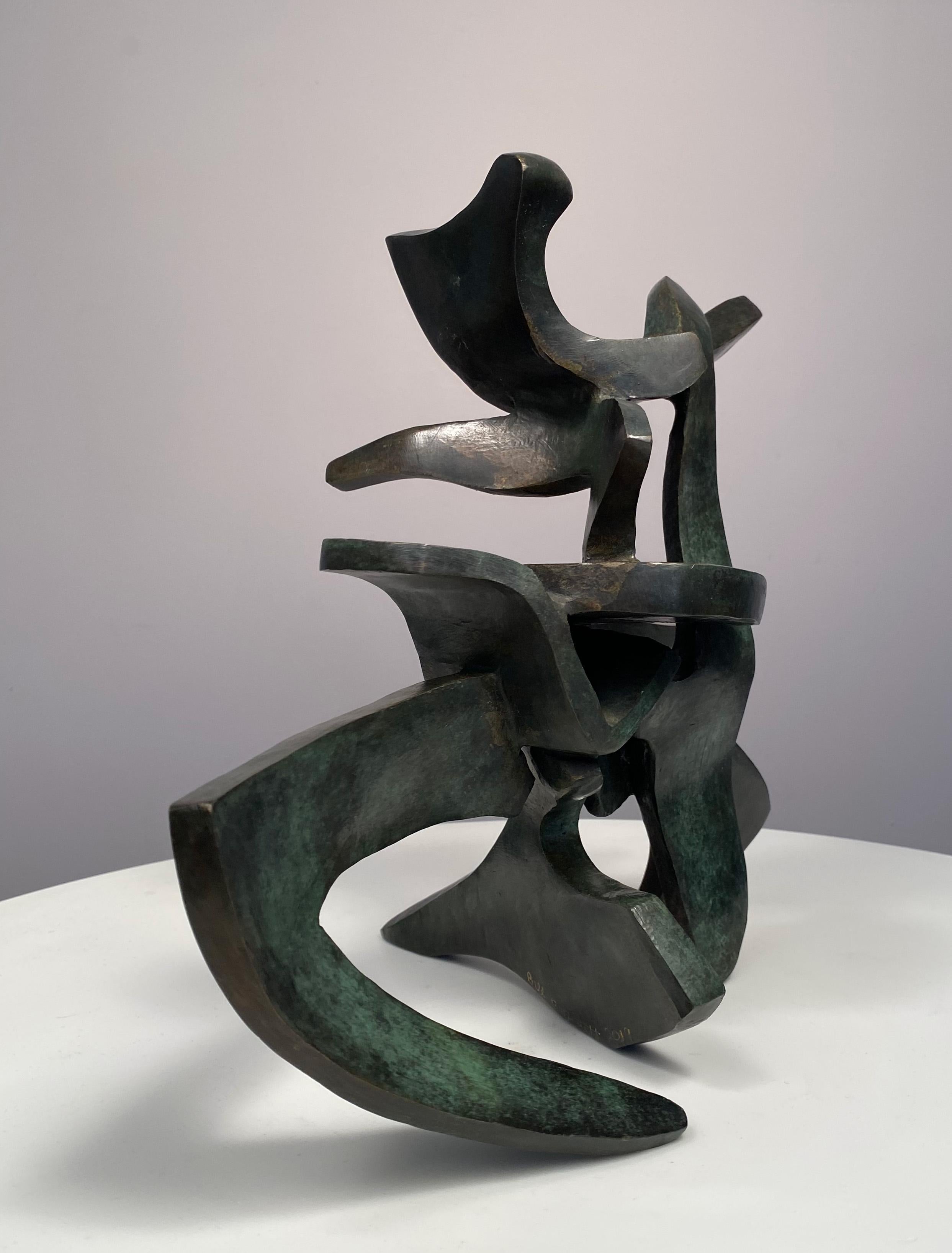 
Bill Barrett is one of today’s foremost sculptors, exhibiting his unique metal and bronze sculptures in numerous exhibitions since the mid 1960’s. Barrett’s sculptures are predicated on the interplay between positive and negative space. Barrett