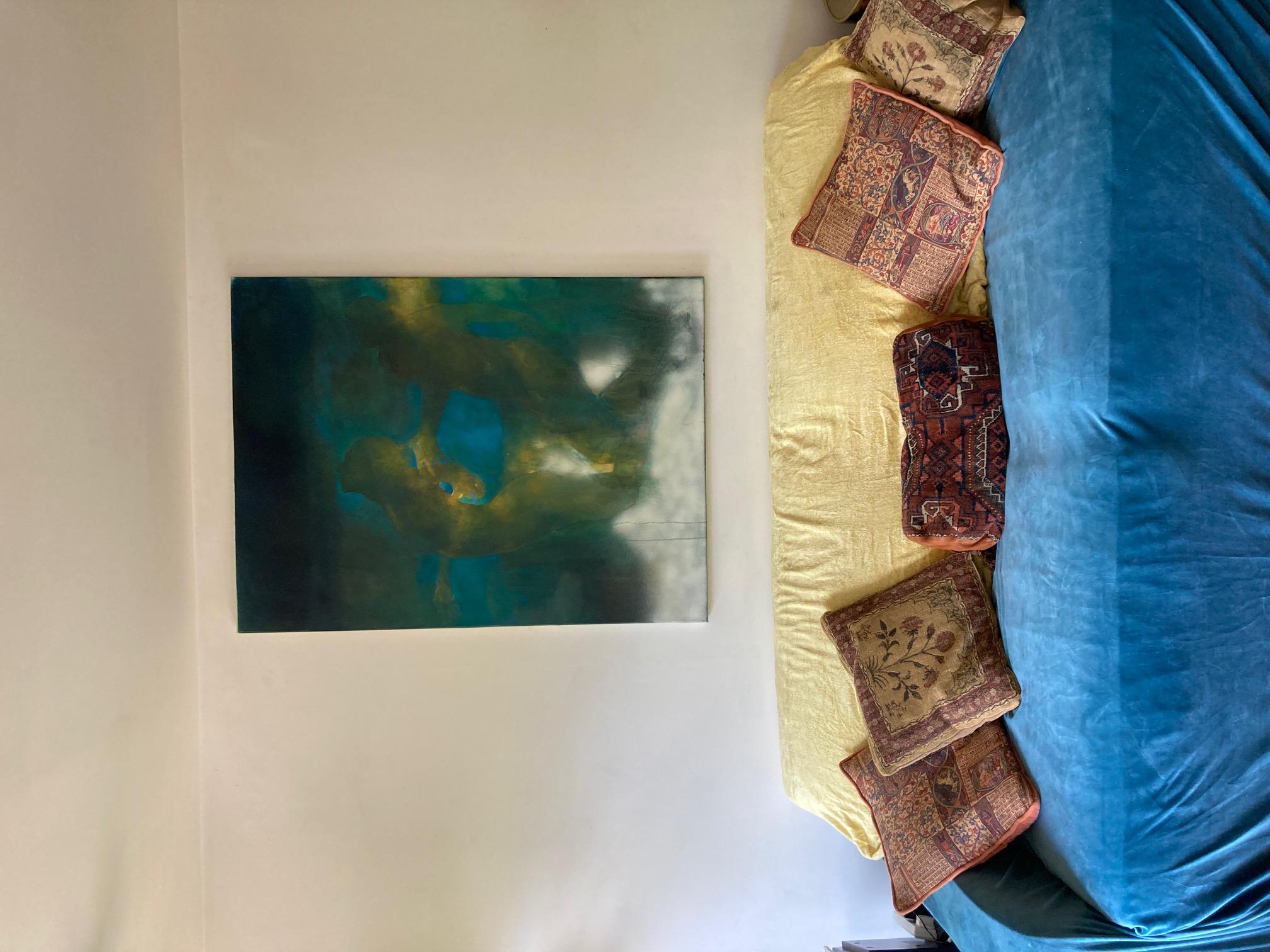 Energia - Atmosferico, ultraterreno: Pittura a olio su tela - Painting Contemporaneo di Bill Bate