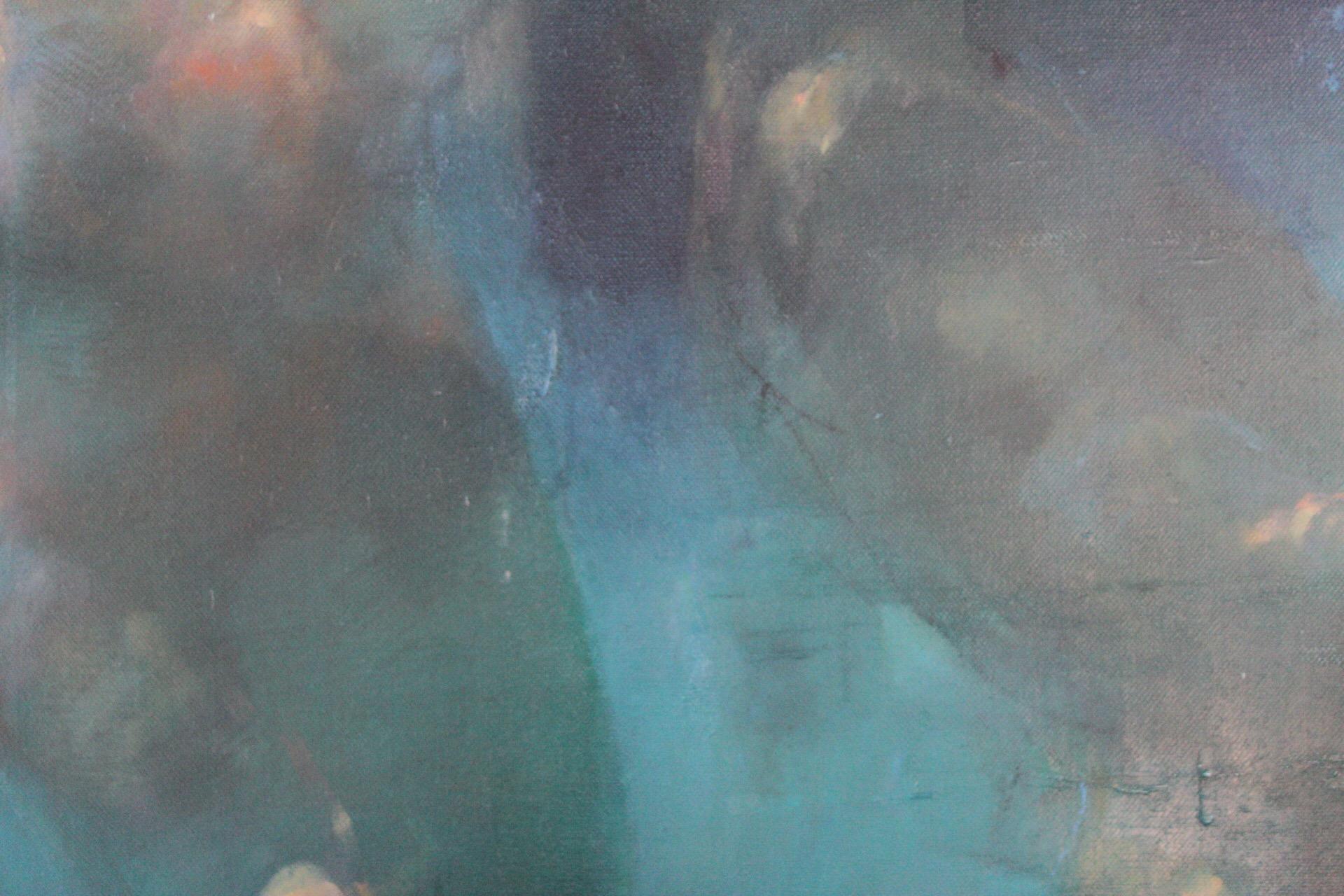 Morphosis II Oil Paint on Canvas by Bill Bate For Sale 5