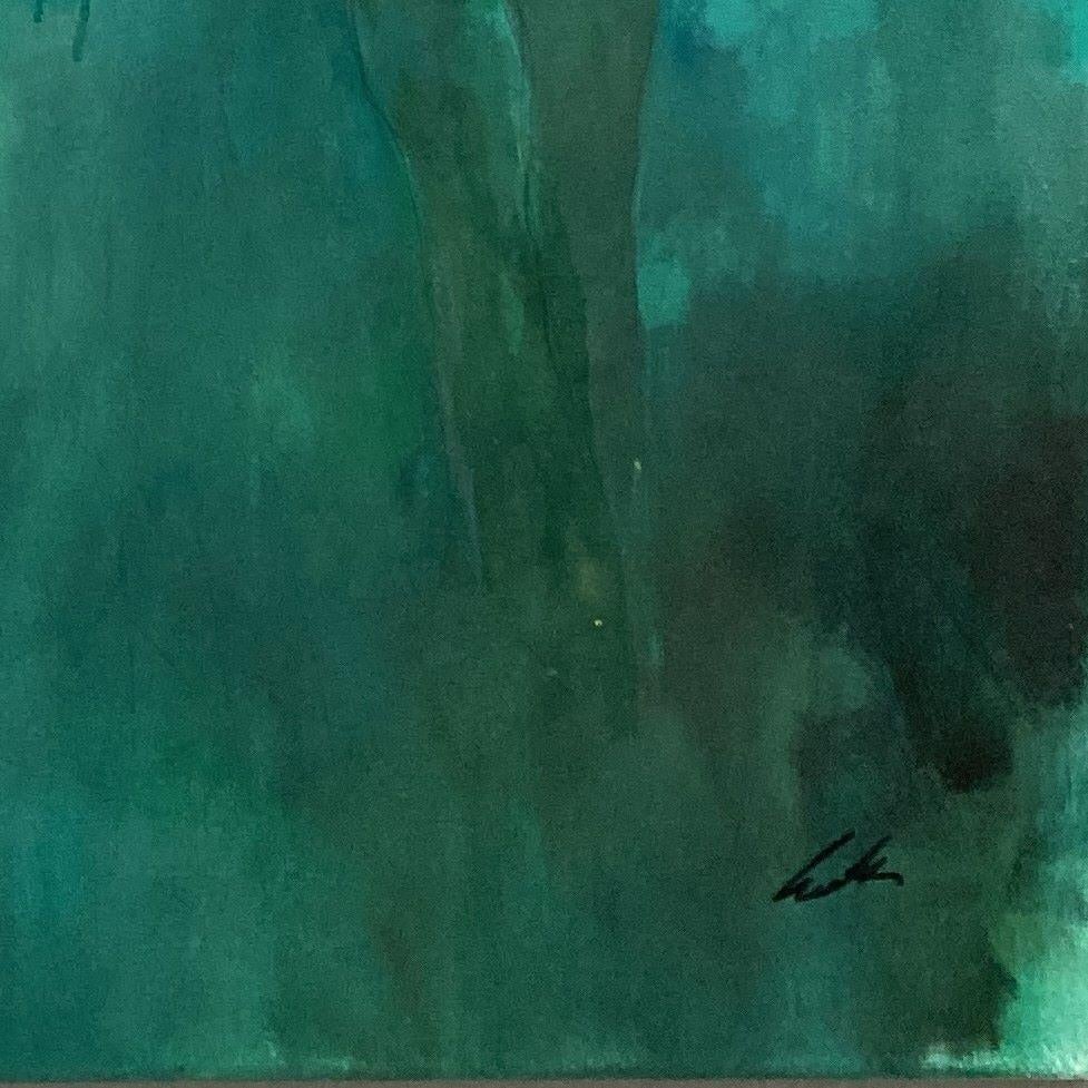 Ocean Light - Nudi atmosferici e ultraterreni: Dipinti a olio su tela - Painting Contemporaneo di Bill Bate