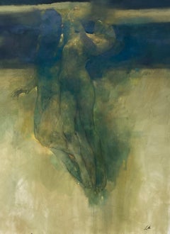Reférence : Nus atmosphériques et d'un autre monde : peinture à l'huile sur toile