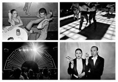 Vintage Disco, Bill Bernstein Set of Four Photographs