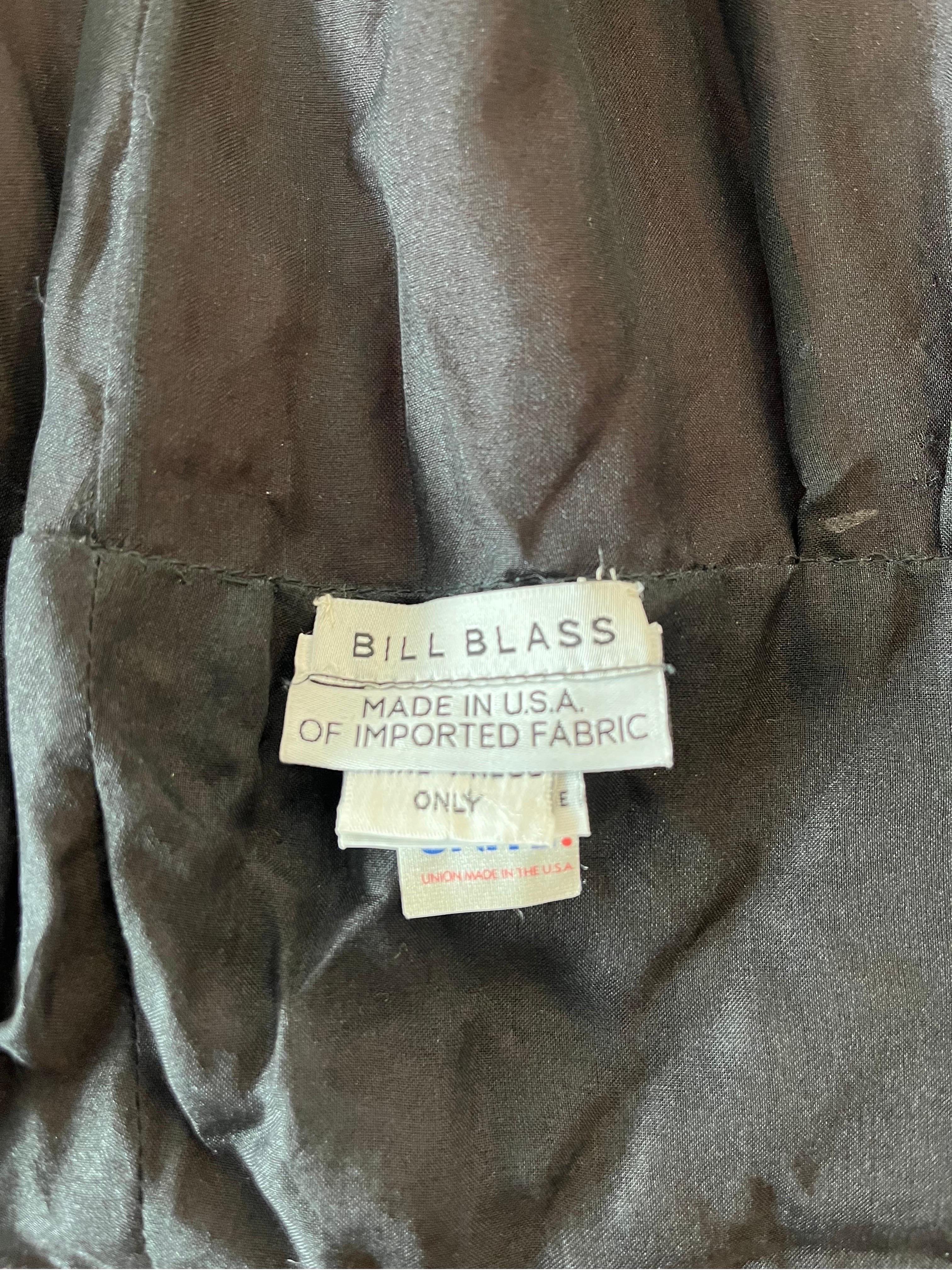 Women's 1980s Bill Blass Beaded Sheer Organza Waistcoat For Sale
