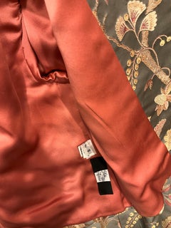 Bill Blass 2-piece Satin Sage Green Dress and Coat Set