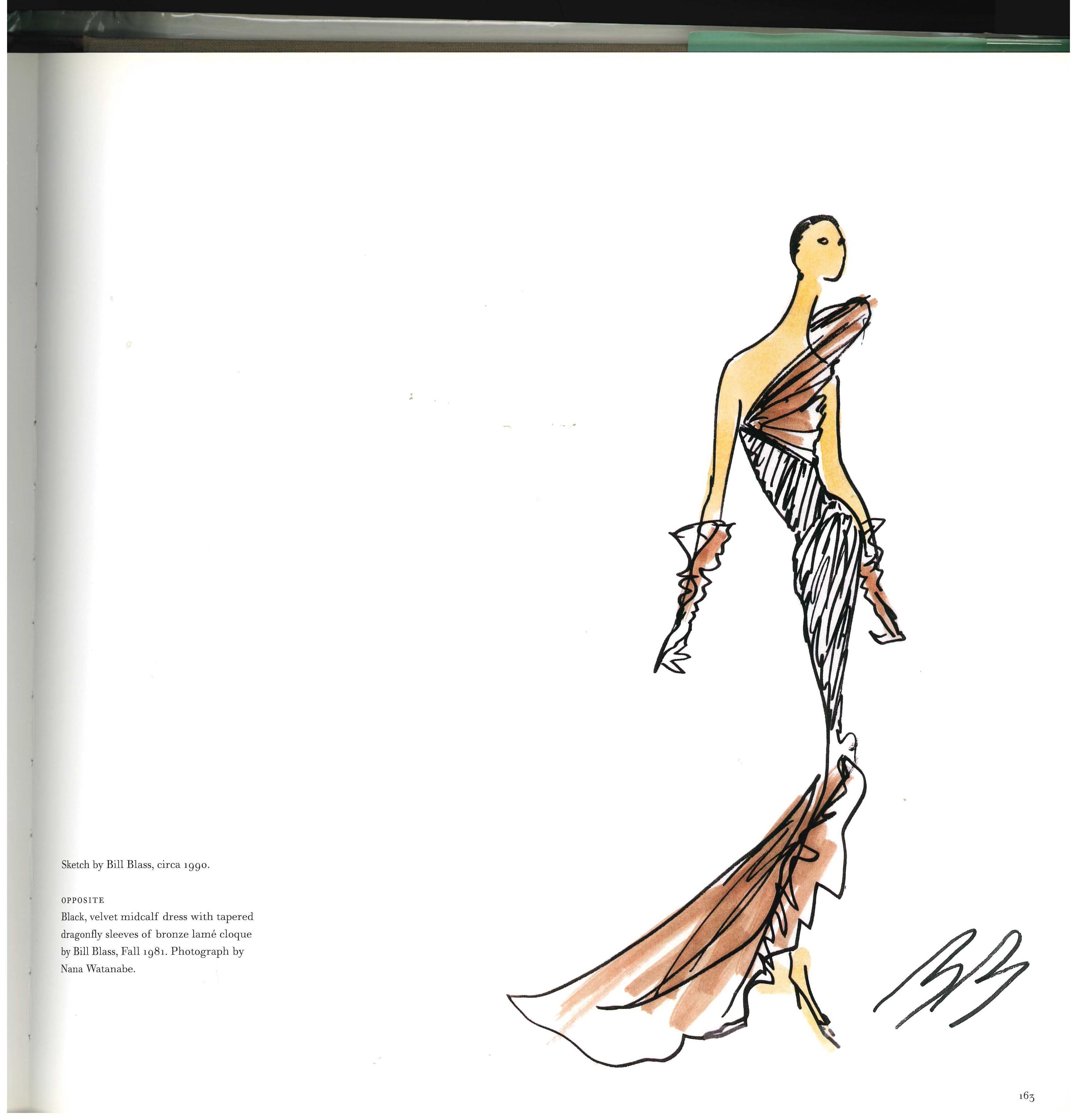 Bill Blass: an American Designer by H O'hagan, K Rowold & M Vollbracht (Book) For Sale 1