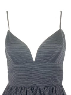 Bill Blass Black Babydoll Dress Size 8